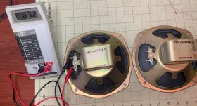 8JB-21 MOTOROLA Golden Voice Alnico Speakers