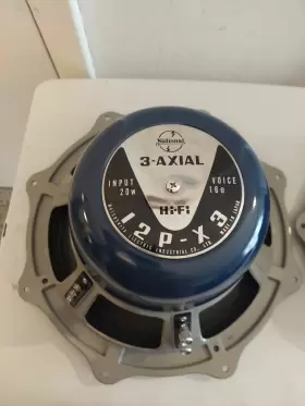 12P-X3 NATIONAL Axial Speakers Matsushita #2
