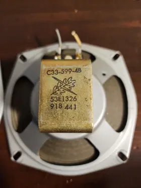 C33-599-4B OAKTRON Speakers #2 C33-599-4B OAKTRON Speakers #2