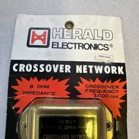 CN-2A NETWORK Herald Crossover Impedance Frequency #3 CN-2A NETWORK Herald Crossover Impedance Frequency #3