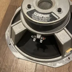 S-12425 VINTAGE Scorpion Speakers Repair #3
