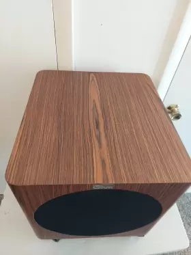 SBM-12 WOOD Acoustics Woofer Grain Enclosure Wheels Scratches #2 SBM-12 WOOD Acoustics Woofer Grain Enclosure Wheels Scratches #2