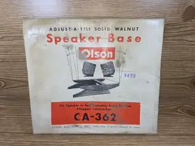 CA-362 OLSON Audio Radio Tilt Solid Speaker Base