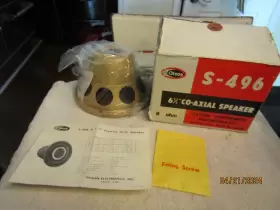 S-496 OLSON Axial Fi Speaker Watts Nos #2