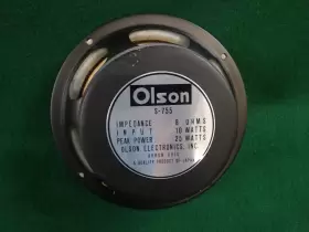 S755 OLSON Nos Acoustic Speaker #3 S755 OLSON Nos Acoustic Speaker #3