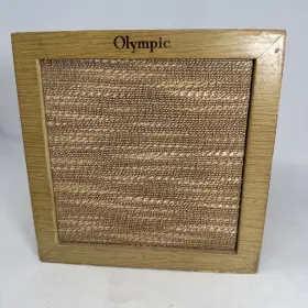 SE819 OLYMPIC Stereo Speaker Wood Finish Wired