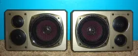 12-1713 OPTIMUS Cat Autosound Bass Reflex Speaker Nos