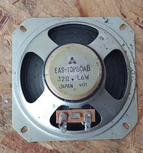 EAS-10P80AB PANASONIC Speaker Reads Radio