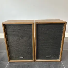 SB-207 PANASONIC Speakers Wooden Stereo