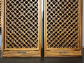 SB-3507A PANASONIC National Art Deco Bookshelf Speakers #3