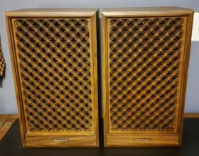SB-3507A PANASONIC National Art Deco Bookshelf Speakers
