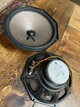 8061 PHILIPS Octagonal Phillips Audio Speakers Belgium