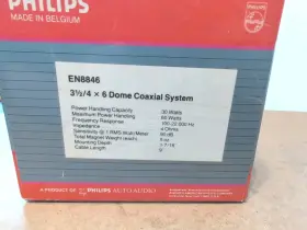 EN8846 PHILIPS Box Hifi Auto Speakers Car Audio Nos Belgium