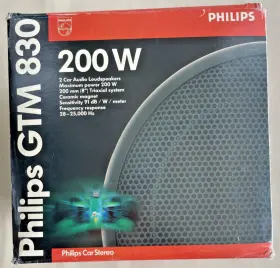 GTM-830 PHILIPS Triaxial Speaker Nos