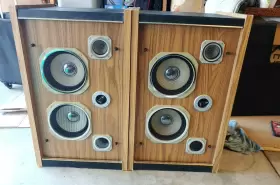 PSV-1 PILOT Fi Floor Speaker Woofers Eachtested Amp #3