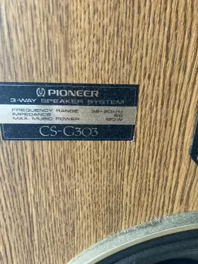 CS-303 PIONEER Speakers #3 CS-303 PIONEER Speakers #3