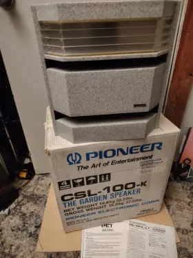 CSL-100-K PIONEER Garden Speaker Architectural Box