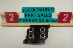 QX-8000RCA PIONEER Rca Jack Panel Preamp Phono Parting QX-8000RCA PIONEER Rca Jack Panel Preamp Phono Parting