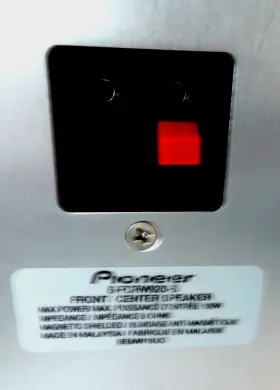 S-FCRW920-S PIONEER Speaker Front Center #3 S-FCRW920-S PIONEER Speaker Front Center #3