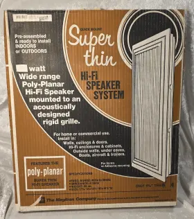 G401P POLY-PLANAR Fi Speaker Nos Box