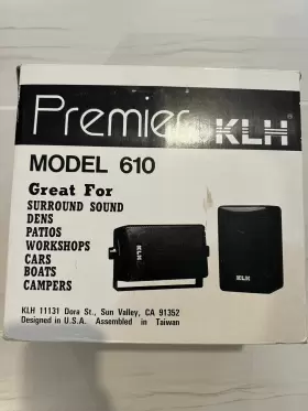 048331610000 PREMIER Klh Speaker