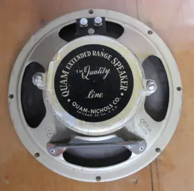 8C12X QUAM-NICOLS CO Nichols Speaker