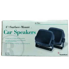 12-1732 RADIOSHACK Radio Mount Speakers Watts