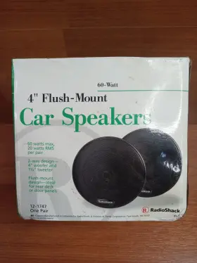 121747 RADIOSHACK Radio Car Speakers Nos