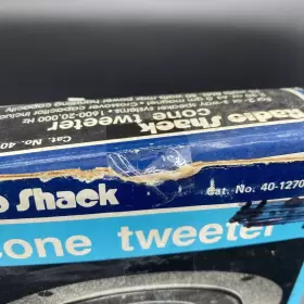 1270D RADIOSHACK Radio Realistic Cone Tweeter #2