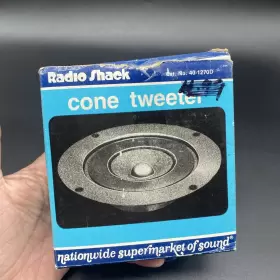 1270D RADIOSHACK Radio Realistic Cone Tweeter