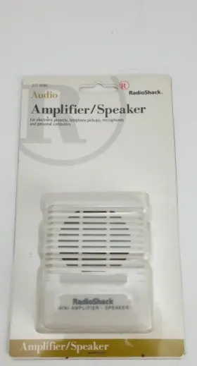 277-100BC RADIOSHACK Audio Amplifier Speaker