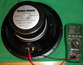 40-1026A RADIOSHACK Radio Woofer Great Clean