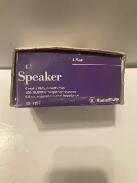 40-1197 RADIOSHACK Nos Radio Realistic Auto Speaker #2 40-1197 RADIOSHACK Nos Radio Realistic Auto Speaker #2