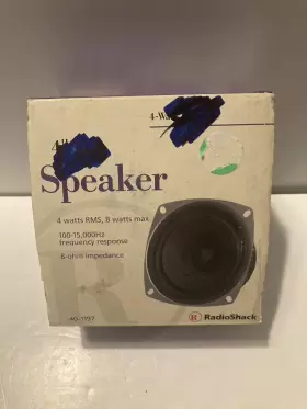 40-1197 RADIOSHACK Nos Radio Realistic Auto Speaker 40-1197 RADIOSHACK Nos Radio Realistic Auto Speaker