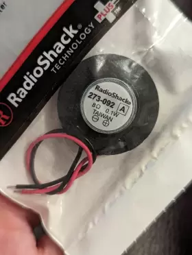 40-1276B RADIOSHACK Radio Mini Speaker Taiwan #2