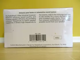 40-1299 RADIOSHACK Radio Crossover Network Box #3 40-1299 RADIOSHACK Radio Crossover Network Box #3