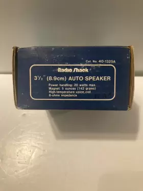 40-1325A RADIOSHACK Nos Radio Realistic Auto Speaker #2
