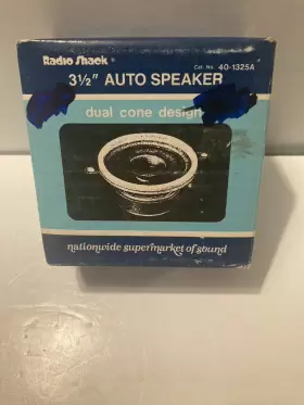 40-1325A RADIOSHACK Nos Radio Realistic Auto Speaker #3