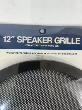 40-1346 RADIOSHACK Radio Speaker Grille Rugged #3 40-1346 RADIOSHACK Radio Speaker Grille Rugged #3