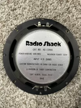 40-1348A RADIOSHACK Radio Subwoofer #2