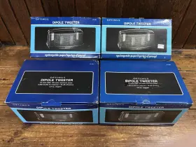 40-1389 RADIOSHACK Nos Radio Optimus Dipole Ribbon Tweeters 40-1389 RADIOSHACK Nos Radio Optimus Dipole Ribbon Tweeters