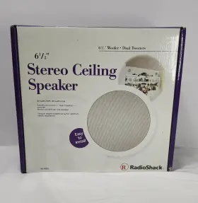 40-4092 RADIOSHACK Radio Stereo Ceiling Flush Speaker 40-4092 RADIOSHACK Radio Stereo Ceiling Flush Speaker