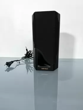 AMX-11 RADIOSHACK Radio Amplified Speakers Tall #3