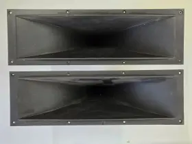 SH-25 RADIOSHACK Optimus Mach Midrange Horn Speakers