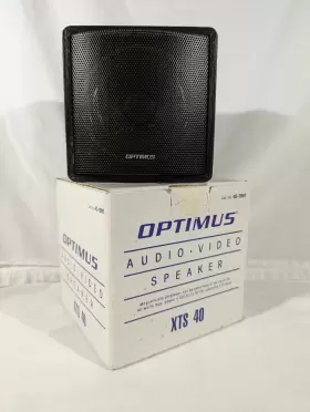 XTS-40 RADIOSHACK Radio Tandy Optimus Bookshelf Speaker Box XTS-40 RADIOSHACK Radio Tandy Optimus Bookshelf Speaker Box