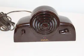 2101A RAULAND AMPLICALL Tube Speaker Intercom Art Deco