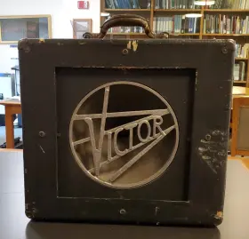 15061 RCA Victor Film Projector Speaker Cabinet 15061 RCA Victor Film Projector Speaker Cabinet