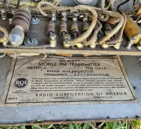 CM-1A RCA Mobile Fm Transmitters Vk #2