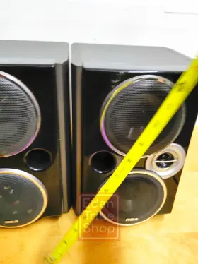 RS2302 RCA Titanium Speaker Boombox Radio Right Left #2 RS2302 RCA Titanium Speaker Boombox Radio Right Left #2