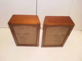 VCR-25 RCA Stereo Speaker Cabinets Console